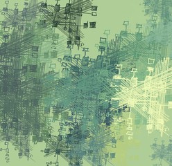 Abstract painting on canvas. Hand made art. Colorful texture. Modern artwork. Strokes of fat paint. Brushstrokes. Contemporary art. Artistic background image.