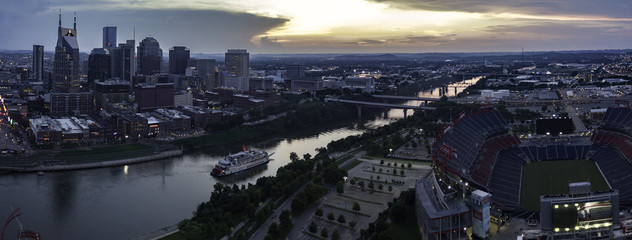 Nashville Tennessee skyline