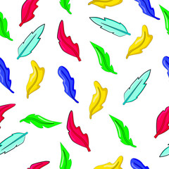  vector clipart feather pattern