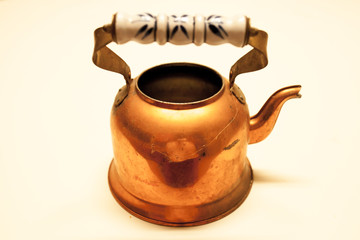 copper teapot