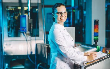 modern factory worker