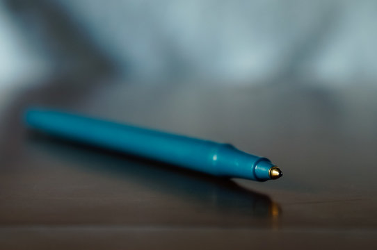 Blue Ball Point Pen