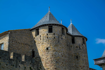 Fototapeta na wymiar Carcassonne, Aude, Occitanie, France.