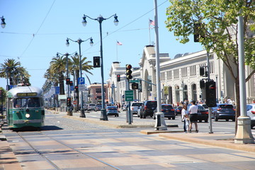 Streetcar in San Francisco © marcuspon