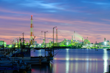 北九州工業地帯の夜景
