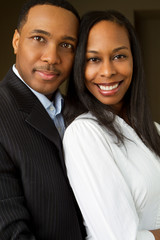 Happy African American Couple