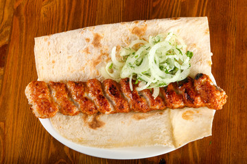 Pork kebab