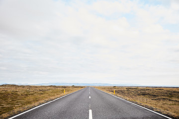 Endless roads in Iceland