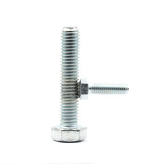 set of screw in the   white space