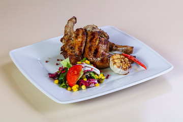 Grilled chicken legs