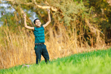 Rural indian child