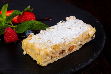 Napoleon layered cake