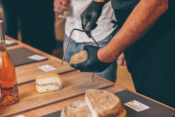 French cheese tasting