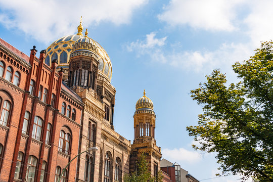 Particualar of the New Synagogue in Oranienburger Stra&szlig;e, Berlin