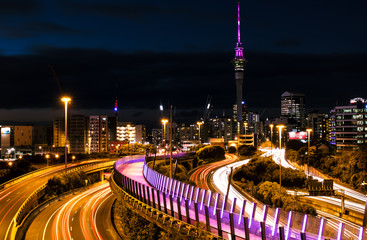 Fototapeta na wymiar Auckland Skyline