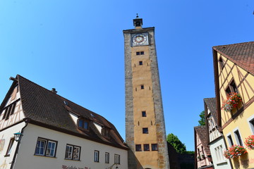 Burgtor in Rothenburg ob der Tauber