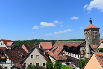 Obraz premium Altstadt Rothenburg ob der Tauber 