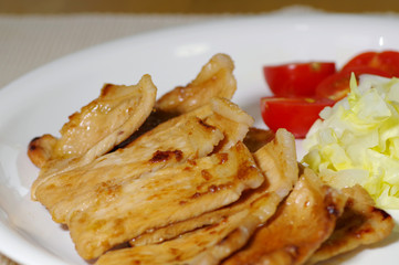 豚ロースの生姜焼き