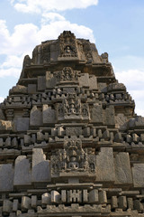 Fototapeta premium Akkana Basadi, Sravanabelgola, Karnataka.