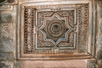 Akkana Basadi, temple of the elder sister, Sravanabelgola, Karnataka. Rear view. The main deity of the temple is the twenty-third Jain Tirthankar saint Parshwanath.