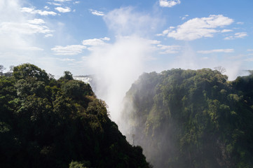 Victoria Falls Seen from Victoria Falls Bridge