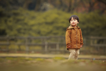 Fototapeta premium 遊ぶ子ども