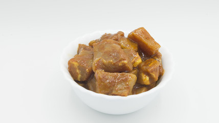 skewers morunos isolated