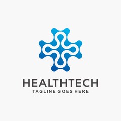 Health, pharmacy, medicine logo design
