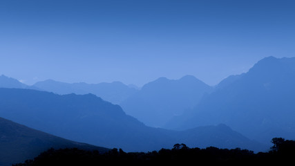 Corsican mountains
