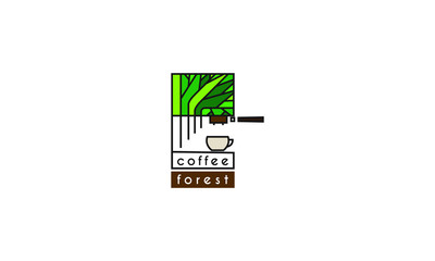 Coffee forest logo