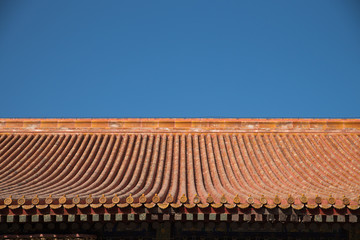 Forbidden city in Beijing, China