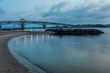 Fototapeta premium Morning on the York River