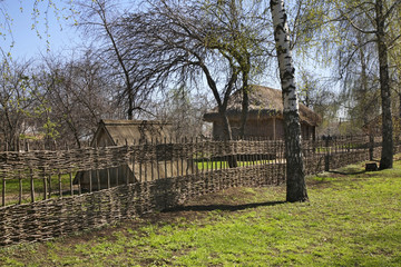 House of Sergei Yesenin in Konstantinovo village. Ryazan oblast. Russia