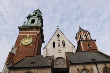 Cathédrale Wavel à Cracovie, Pologne