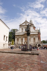 Obraz premium Église Saints-Pierre-et-Paul à Cracovie, Pologne