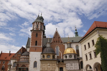 Basilique Wawel à Cracovie, Pologne	