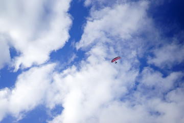 Obraz na płótnie Canvas paragliding