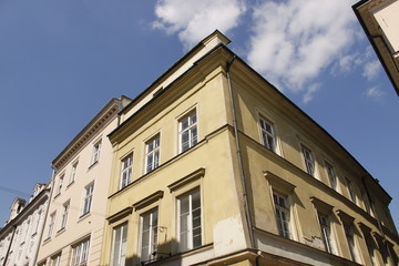 Fototapeta na wymiar Immeuble ancien à Cracovie, Pologne
