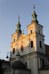 Fototapeta premium Basilique du Corps du Christ à Cracovie, Pologne