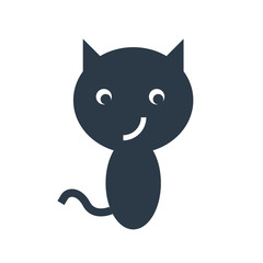 cat standing icons isolated on white background. Modern and editable cat standing icon. Simple icon vector illustration.