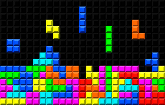 Video Game Tetris Wallpaper