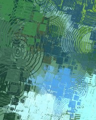 Abstract painting on canvas. Hand made art. Colorful texture. Modern artwork. Strokes of fat paint. Brushstrokes. Contemporary art. Artistic background image.