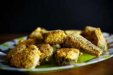 fried fish fillet in batter