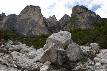 Mountains Lakes and Nature in the Dolomites, Italy