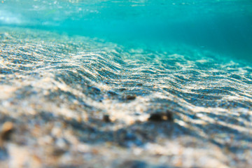 Fototapeta na wymiar Sea reef and sea sand, beauty sea sand