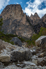 Mountains Lakes and Nature in the Dolomites, Italy