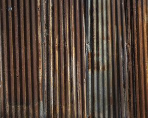 Rusted galvanized iron plate and background photo