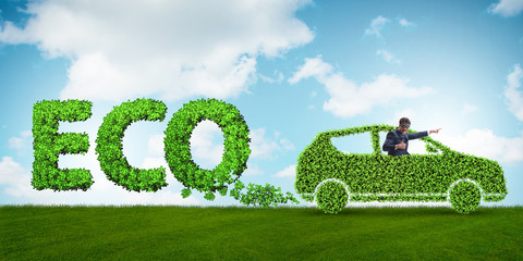 Concept of clean fuel and eco friendly cars