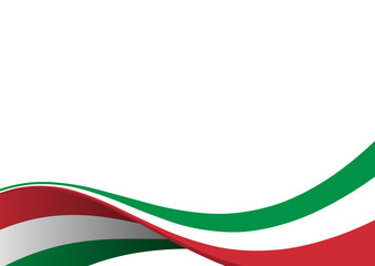 Italy flag concept