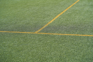 Obraz premium Artificial grass stadium in spain